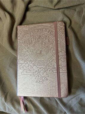 Rose Gold Notebook - Elastic Band